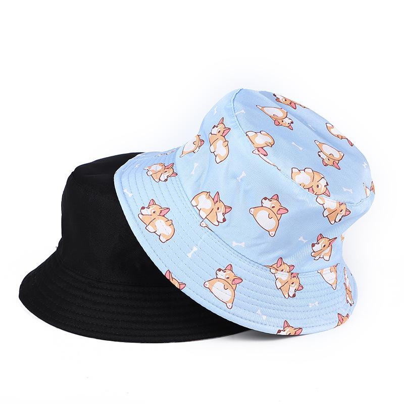 

Летняя шляпа от солнца Двусторонняя носка Панама с принтом животных для мужчин женщин Хлопковая шляпа-ведро Боб Панама Девушка Пляж Путешествия Открытый воздух Рыбацкая шляпа 54-59CM