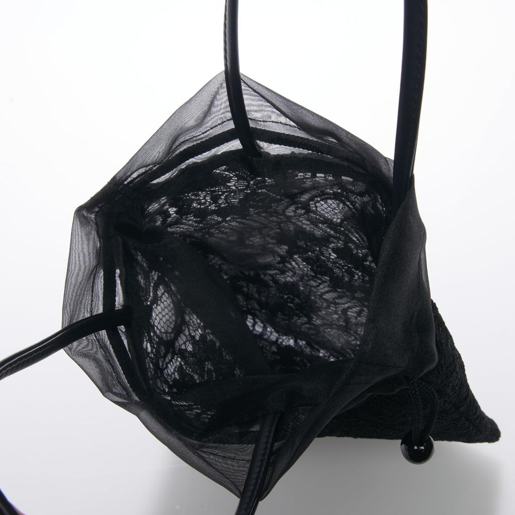 Made In Japan Cord Lace Drawstring Bag
