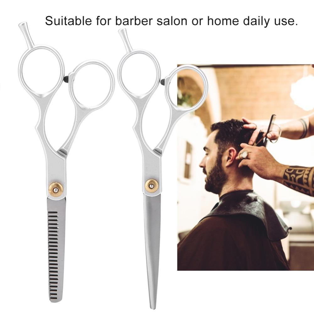 For Hair Salon Stainless Steel Hair Cutting Scissors Professional Premium Thinning Scissors Durable Barber Shear Home Use