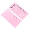 Acrylic Novel Lashes Palette Holder Eyelash Display Board With Magnetic Design For Eyelash Tweezers Storage