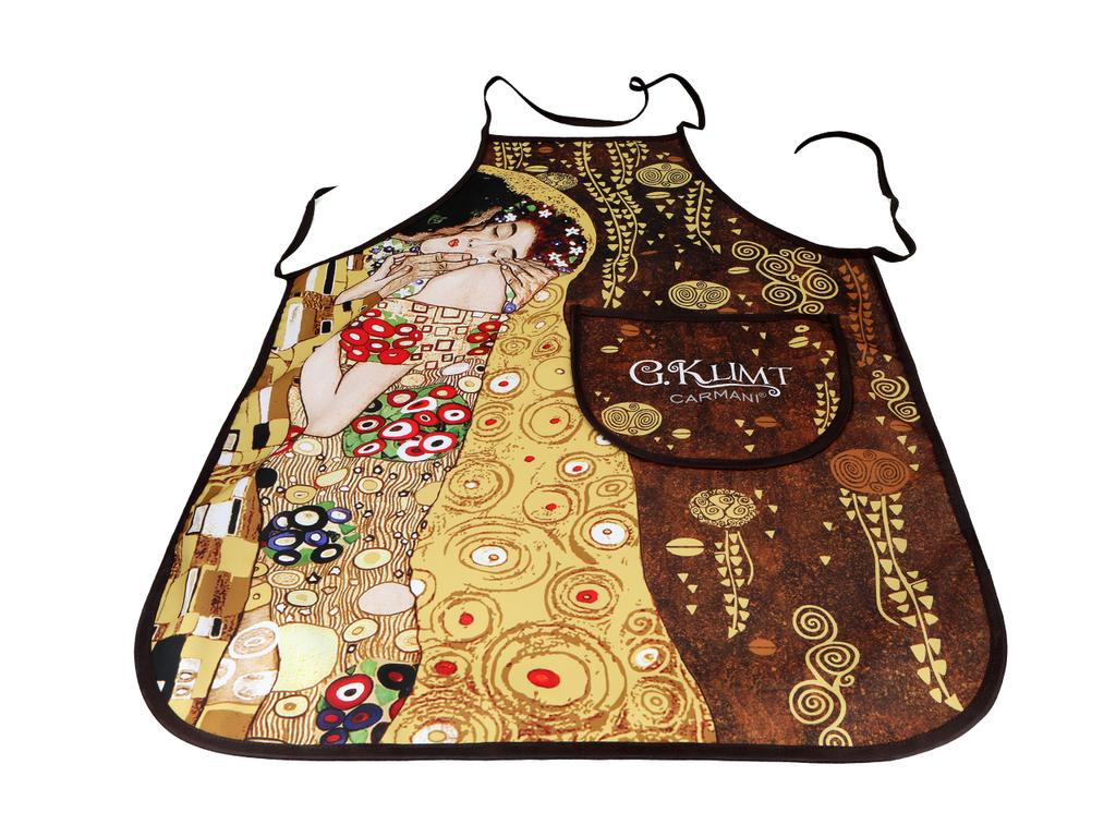 Fartuszek Kuchenny Damski Gustav Klimt Pocałunek Carmani Na Prezent