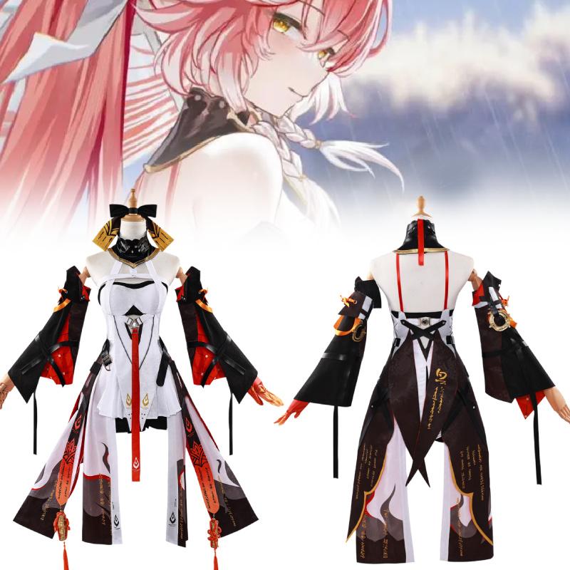 Wuthering Game Waves Character Changli Cosplay Costume Suits Performance Clothes