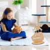 Katzen Erbrochenes Schild Lustiges Holzschild Katzen Erbrochenes Vorsicht Schild Büro Schreibtisch Erbrechende Katze Schild Streich Geschenk für Kollegen Katzenbesitzer