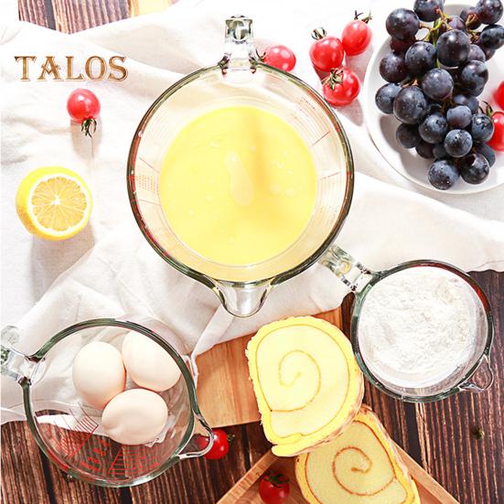 Taza medidora de vidrio con asa y pico en forma de V, vaso para chupitos, jarras para espresso, escala transparente, jarras medidoras de onzas, taza mezcladora para bar, fiesta, vino, leche