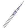 Metalworking End Mill CNC Tungsten Carbide R0.25-D1/8-TiAlN Cast steel