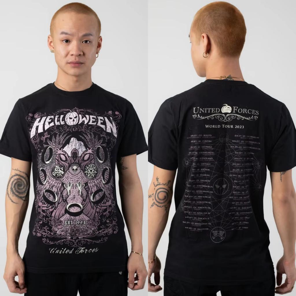 Slim Fit Helloween Graphic Pure Cotton Unisex Summer Short Sleeve Luxury Casual Vintage Fashion Brand T-Shirt