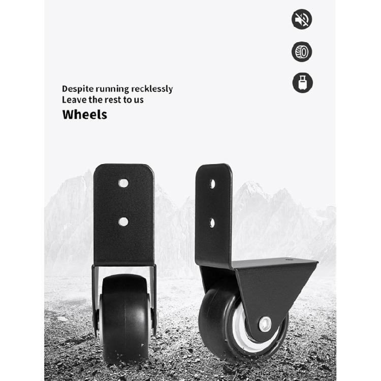 1 Pair Practical Wheel Replacements for Luggages Suitcases Easy Installation