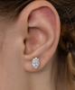 Tatiana (Silver 925) Opalant Oval Earrings Ec3183