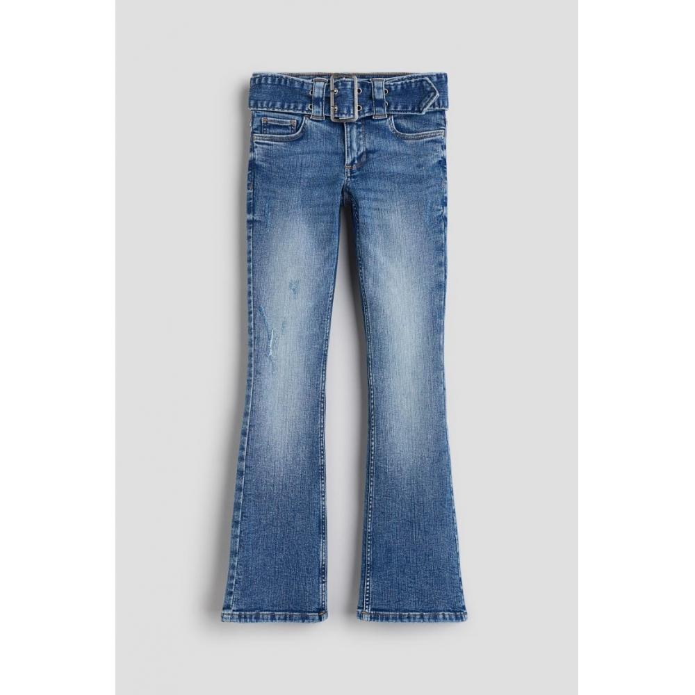 

Джинсы с низкой посадкой HM Bootcut Синие