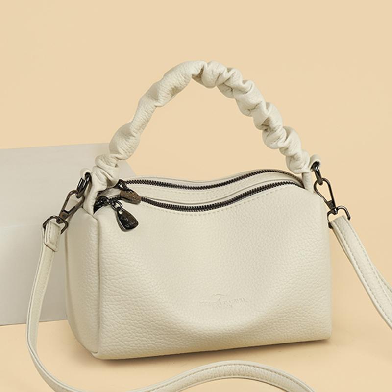 Sac à main plissé pour femme Sac bandoulière pour les trajets