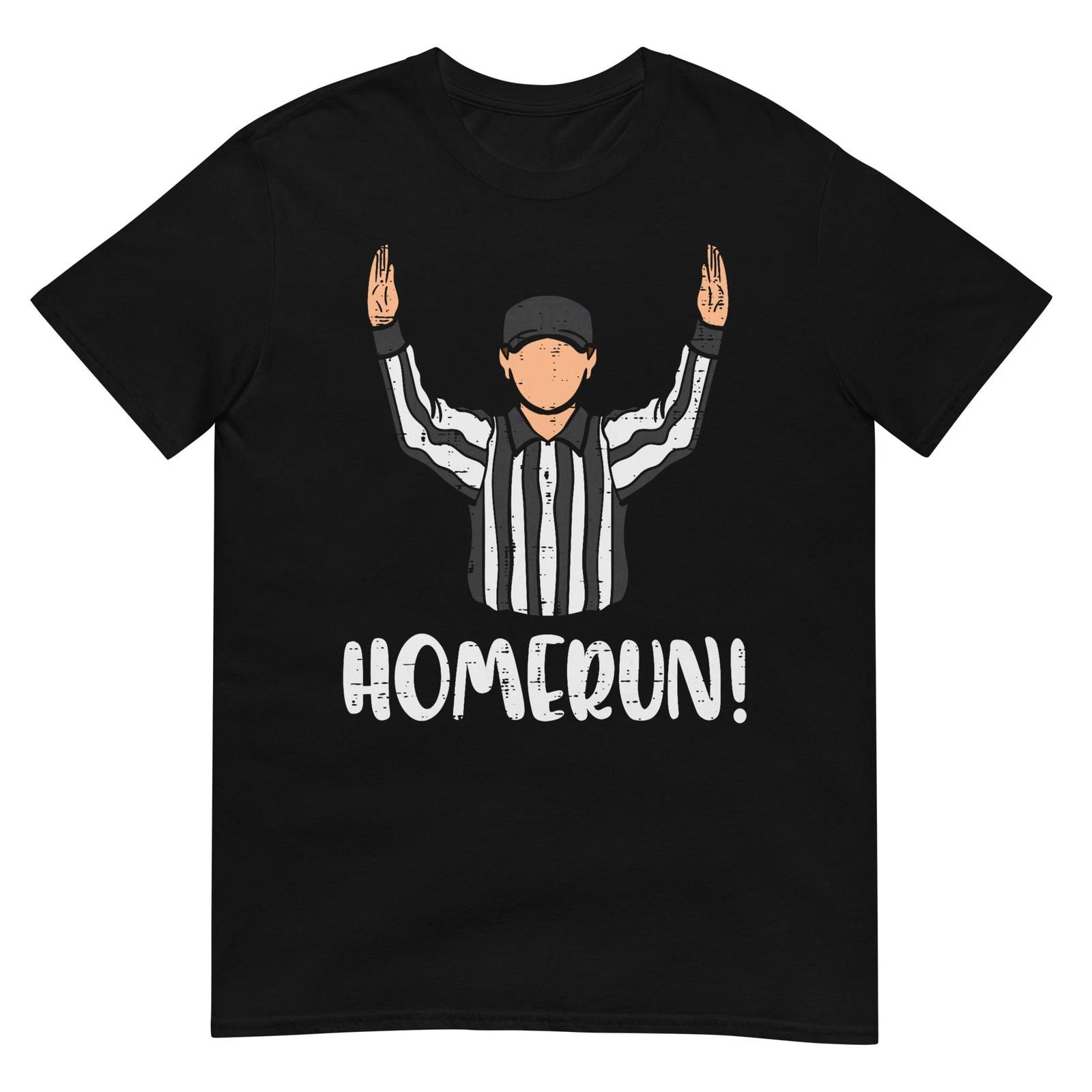 Homerun Referee American Football Sports Men Women Boys Kids T-Shirt 2XL