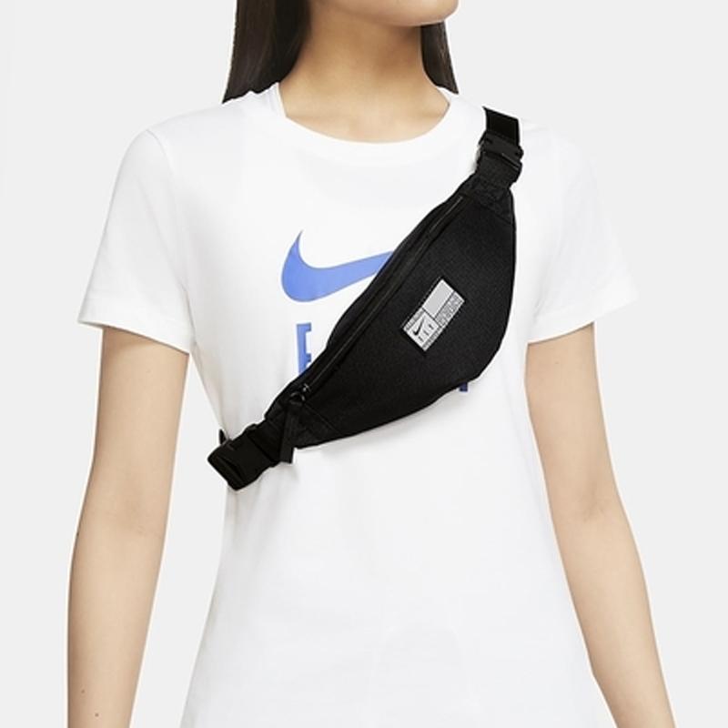 Nike Heritage Fabric Crossbody Bag, Fanny Pack, Sling Bag Regular Unisex Black Casual DA2275-010