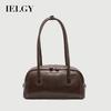 Retro Fashion Underarm Bag Trendy Bowling Bag Casual One Shoulder