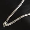 New 925 Sterling Silver Charms Necklace 5MM 16-24inch Chain High Quality For Men Woman Men Fashion Wedding Engagement Jewelry