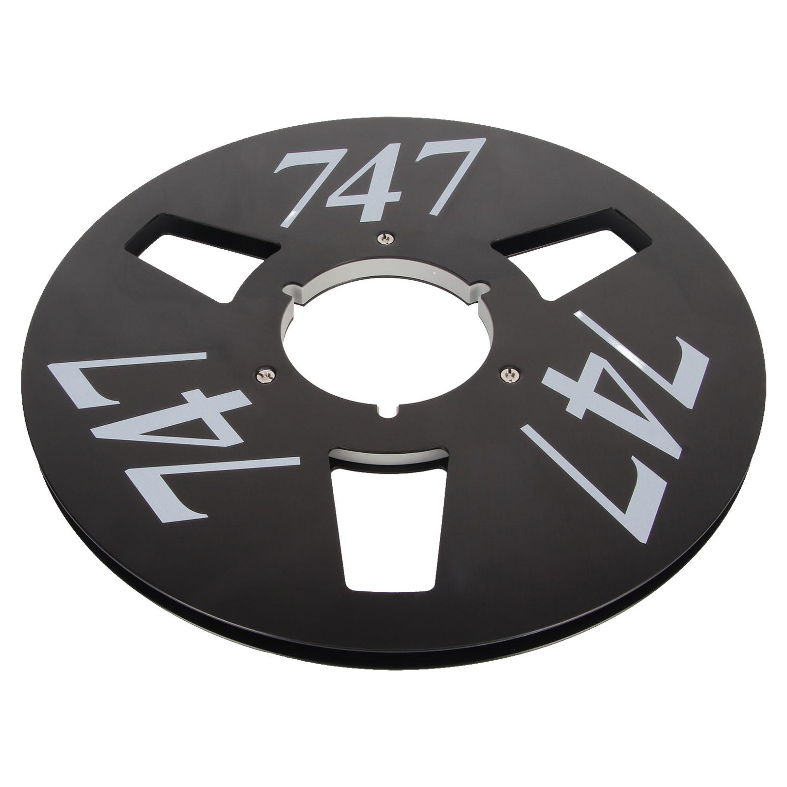 

14 10-дюймовая пустая катушка с лентой, 3 отверстия, алюминиевый сплав, универсальная открытая катушка, пустая катушка с открывающейся звуковой лентой чёрный