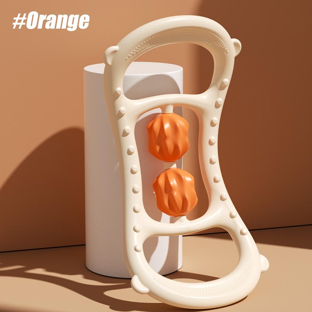 

1Pc Neck Massager Back Massager,Trigger Point Roller Massager For Yoga Shaping,Ergonomic Handle Design,Massager For Neckshoulder