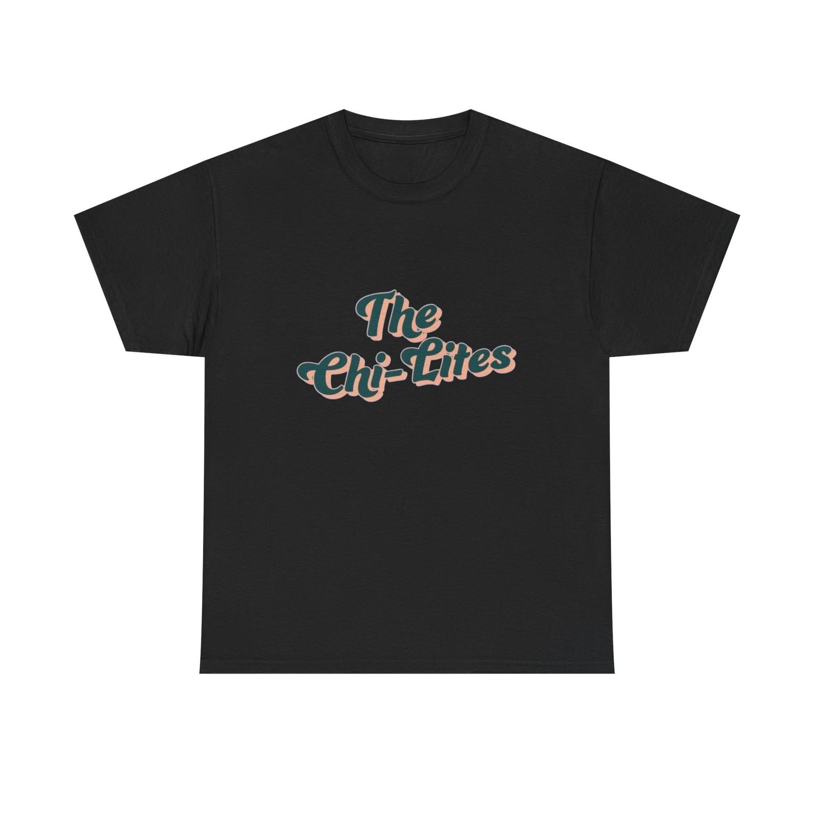 

The Chi-lites Vintage Graphic T Shirt Mens Womens Tees Top Unisex Heavy Cotton Tee M