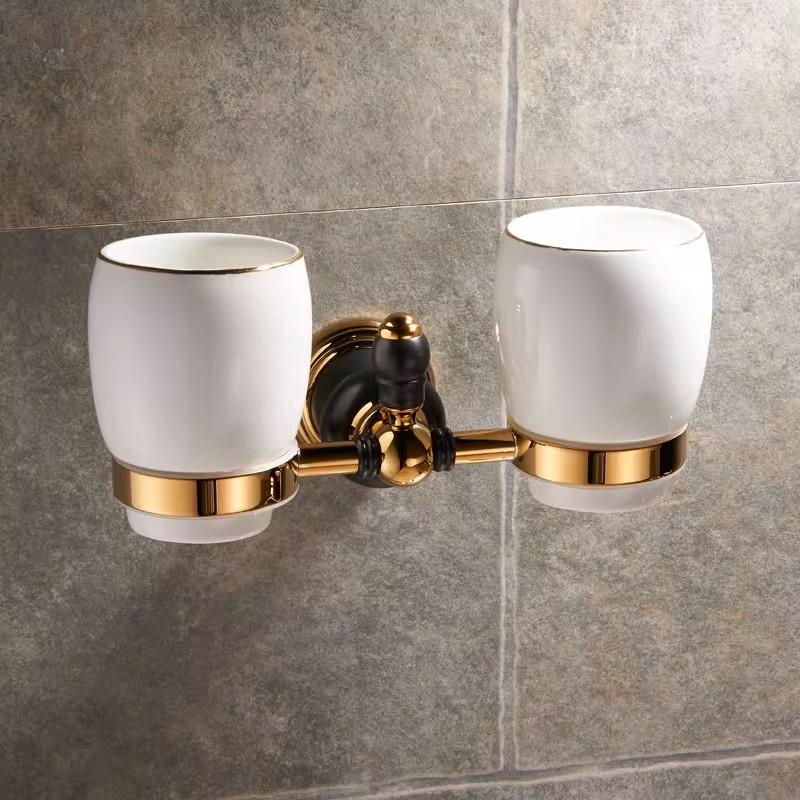 Brass Jade Towel Rack Gold Bathroom Shelf,Soap Holder Towel Rods,Towel Hanger Paper holder,Toilet Brush Holder Bathroom Hardware