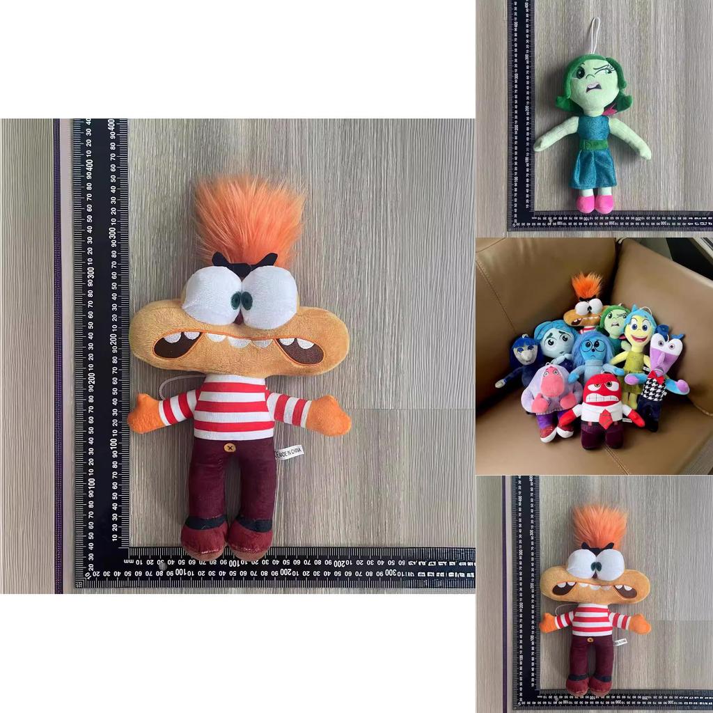 Draußen 2 Plüsch-Cartoonfiguren Kurze Plüschpuppen mit PP-Baumwollfüllung**