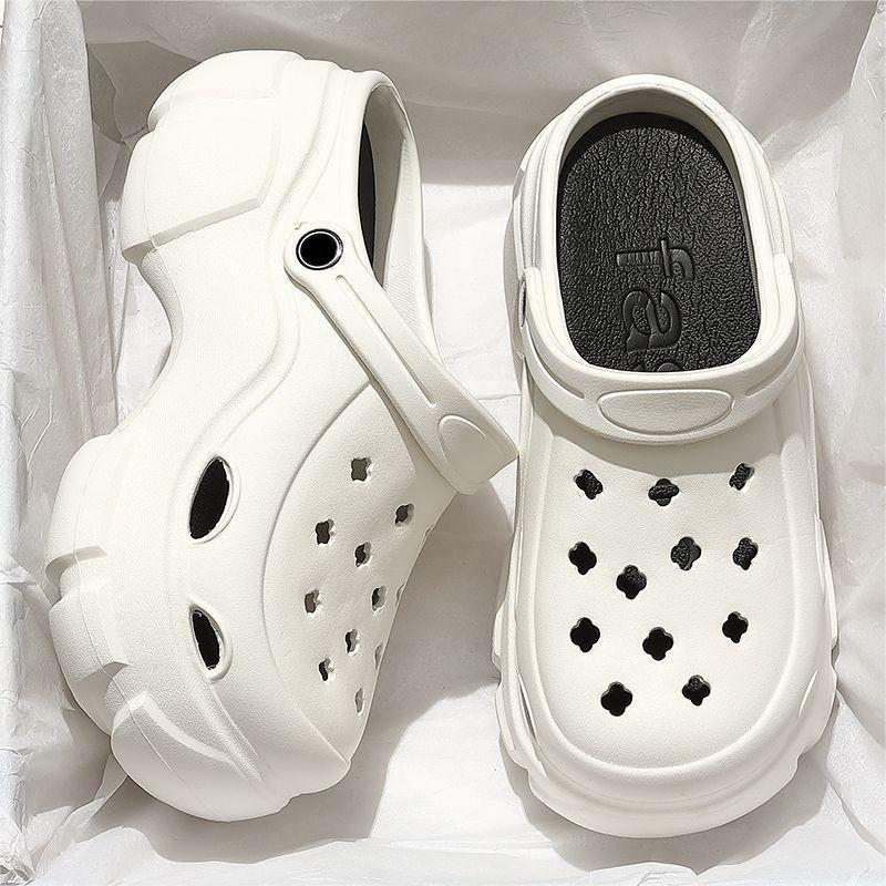 Women's Summer Height-Boosting EVA Non-Slip Closed Toe Slippers