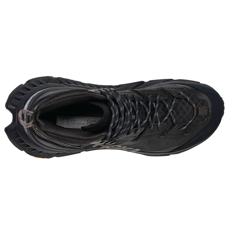 Pantofi HOKA Tennine Hike GTX negri pentru bărbați, gri închis-dull-gri 1113510-BDGGR