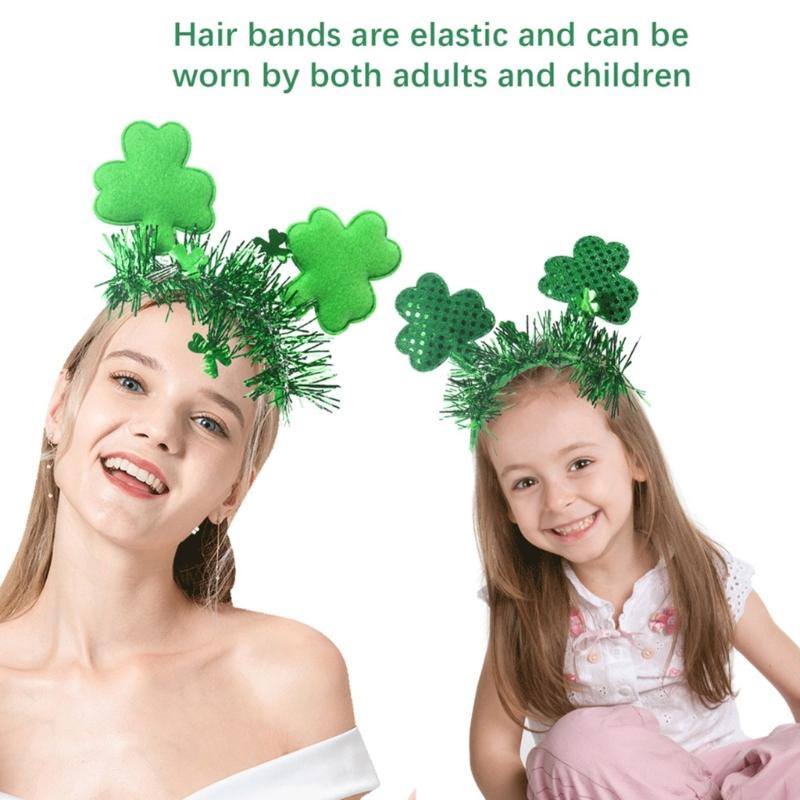 Patricks Day Headband Irish Festival Headband Party Hairband for Festival Celebration Patricks Day Costume Accessories