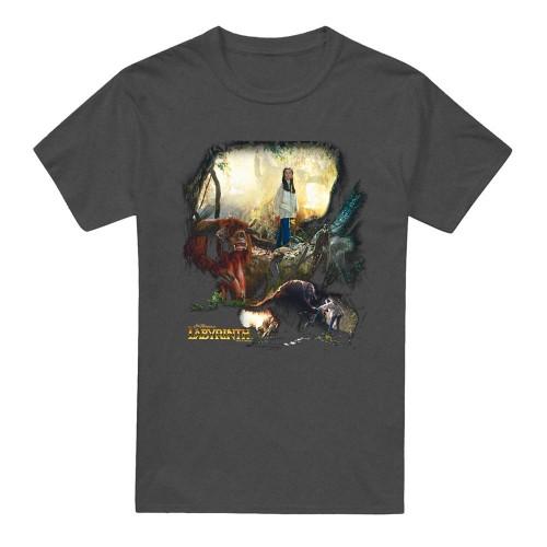 Labyrinth Unisex Adult Sarah & Ludo Heather T-Shirt