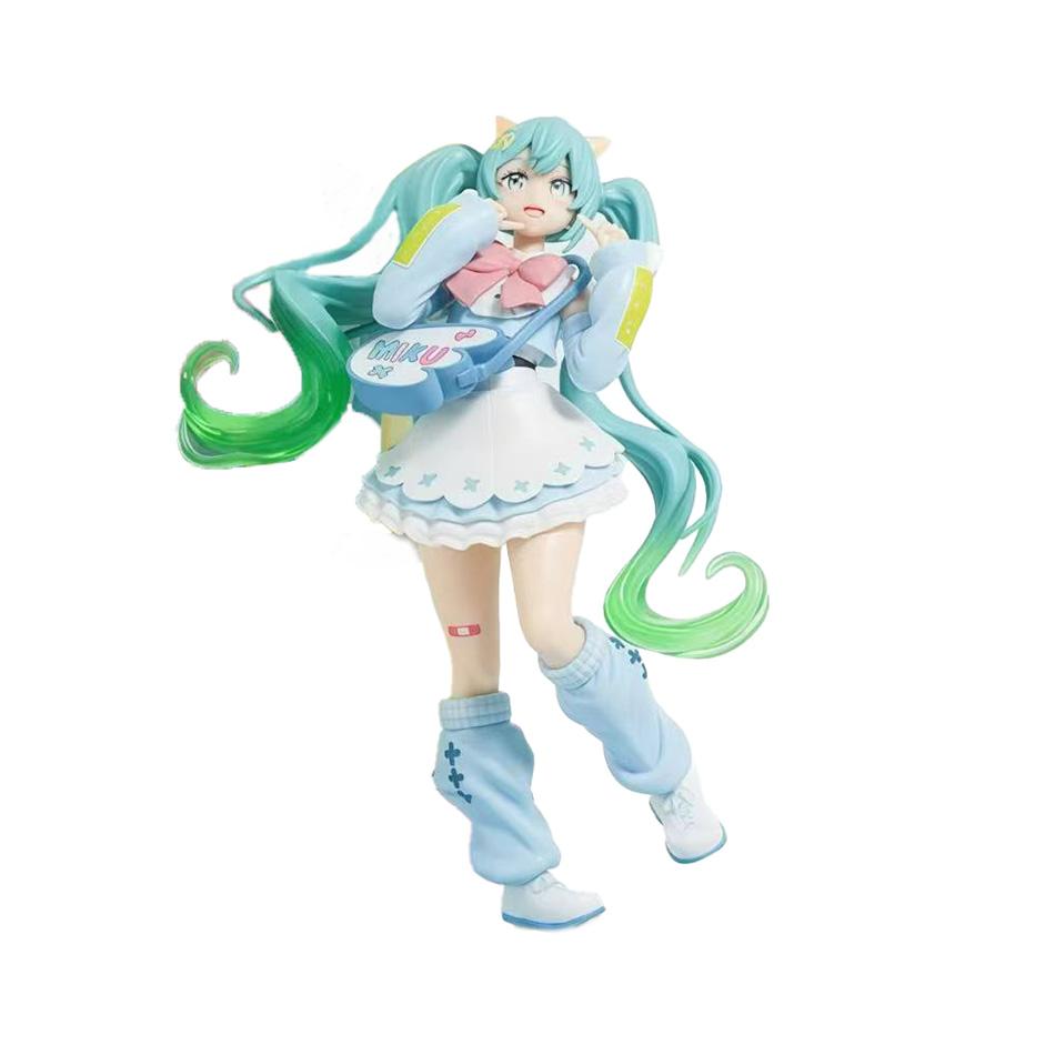 Fantasy Girl Hatsune Miku Anime Figure Fashion Subclture Miku Action Figure Christmas Gift PVC Collection Model Doll Toys