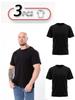 Men’s 2-Pack Basic Solid Color T-Shirts,Summer 8012-001-3-pak3 HC