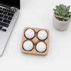 Fake Egg Press Toy Tray Stress Relief Toy, Simulated Finger 3D Printed Holder for Anxiety Reduction