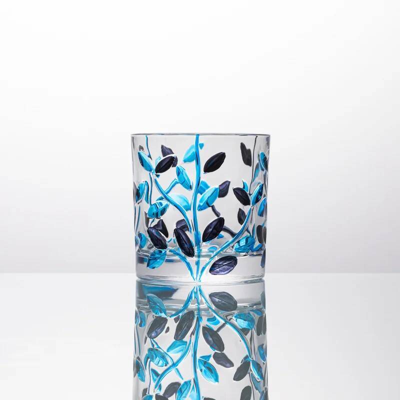 Murano Glass Cup 2025 Latest Italian Zecchin Design National Quintessence Hand Painted Wineglass Smart Soul Whiskey Tumbler Gift