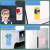 Multifunctional Mini Magnetic Whiteboard and Chalk Holder