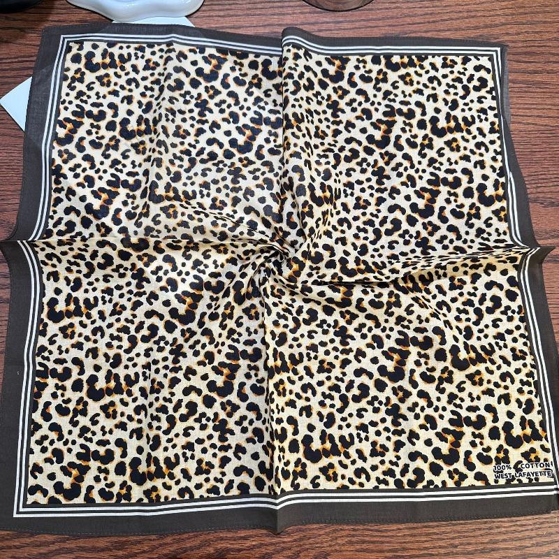 Spring and Autumn pure cotton 55cm small square scarf women's literary silk scarf versatile decorative scarf thin headscarf headband scarf