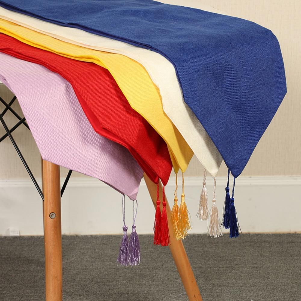 2 buc Steagul de masă de culoare solidă I Pânză decorativă Masă de sufragerie nordică Față de masă lungă Față de masă din praf Steagul chinezesc pentru ceai