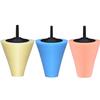 Conical Sponge Buffing Polishing Cone for Automotive Car Tire Hub Care Metal Polish Cleaning Foam Pad Sponge Polish Wheel Tool Tire Chucks 1