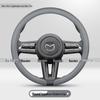 Mazda Steering Wheel Cover: Fits CX-4, CX-5, Axela, CX-30, 6, EZ-60, and Atenza.
