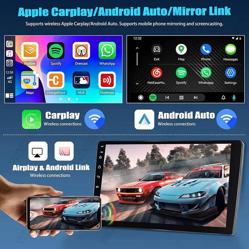 Universal Android 13 7"/9"/10"2Din Car Radio Autoradio Audio 64G GPS BT wireless Carpaly Multimedia Player For Hyundai Nissan