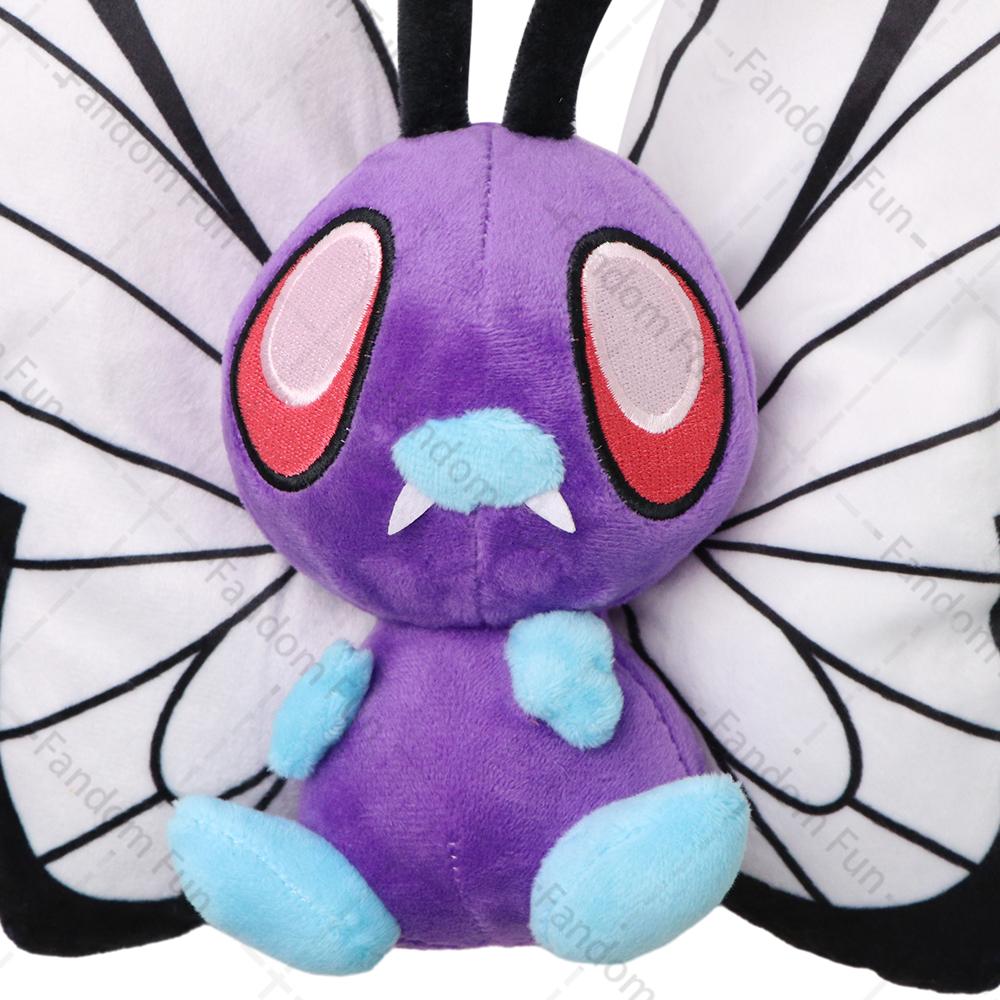 Pokemon Butterfree Plush Toys Butterfly Caterpie Scolipede Plushies Soft Stuffed Animal Cute Dolls Christmas Halloween Gifts