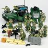 48 Children'S Small Particle Building Block Toys Motorcycle Weapon Accessories Military Minifigures