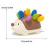 Fine Motor Skills Training Montessori Hedgehog Peg Board Game Puzzle Toy For Toddler's Hand-eye Coordination, Ages 1 To 3(random