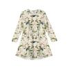Girls' Long Sleeve Dress - Color Pocket Dress