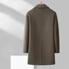 Wolle Herrenmantel Herbst und Winter Take-off Gänsedaunenfutter Jugend Business Doppelseitiger Woll-Trenchcoat
