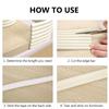 Cuttable 2M Table Corner Protector Edge Guard Strip Non-Toxic Self-Adhesive Safety Bumper for Baby Proofing Office Home Furniture