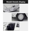 Welly 1/24 Mercedes-Benz 220 Alloy Car Model Simulation Diecasts Metal Classic Retro Old Car Model Collection Childrens Toy Gift