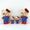 Cute Halloween Creative Plush Toy Clown Resurrection Ghost Baby Chacy Chucky Plush Doll Kids Birthday Gift