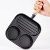 Wutuo Cast Iron 4-Hole Egg & Burger Pan