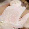 Pearls Flexible Accessories Girls Wedding Lace Bow Gloves Bridal Mittens White Gloves Ruffle