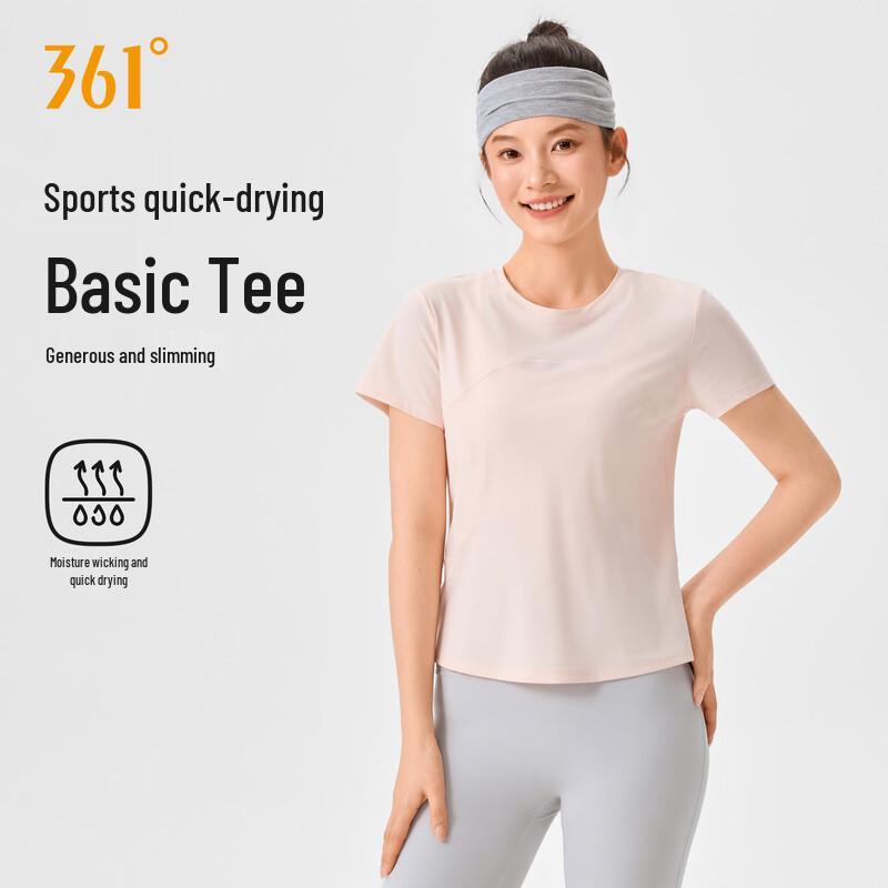 361° Women's Slim Fit Short Sleeve Sports Top