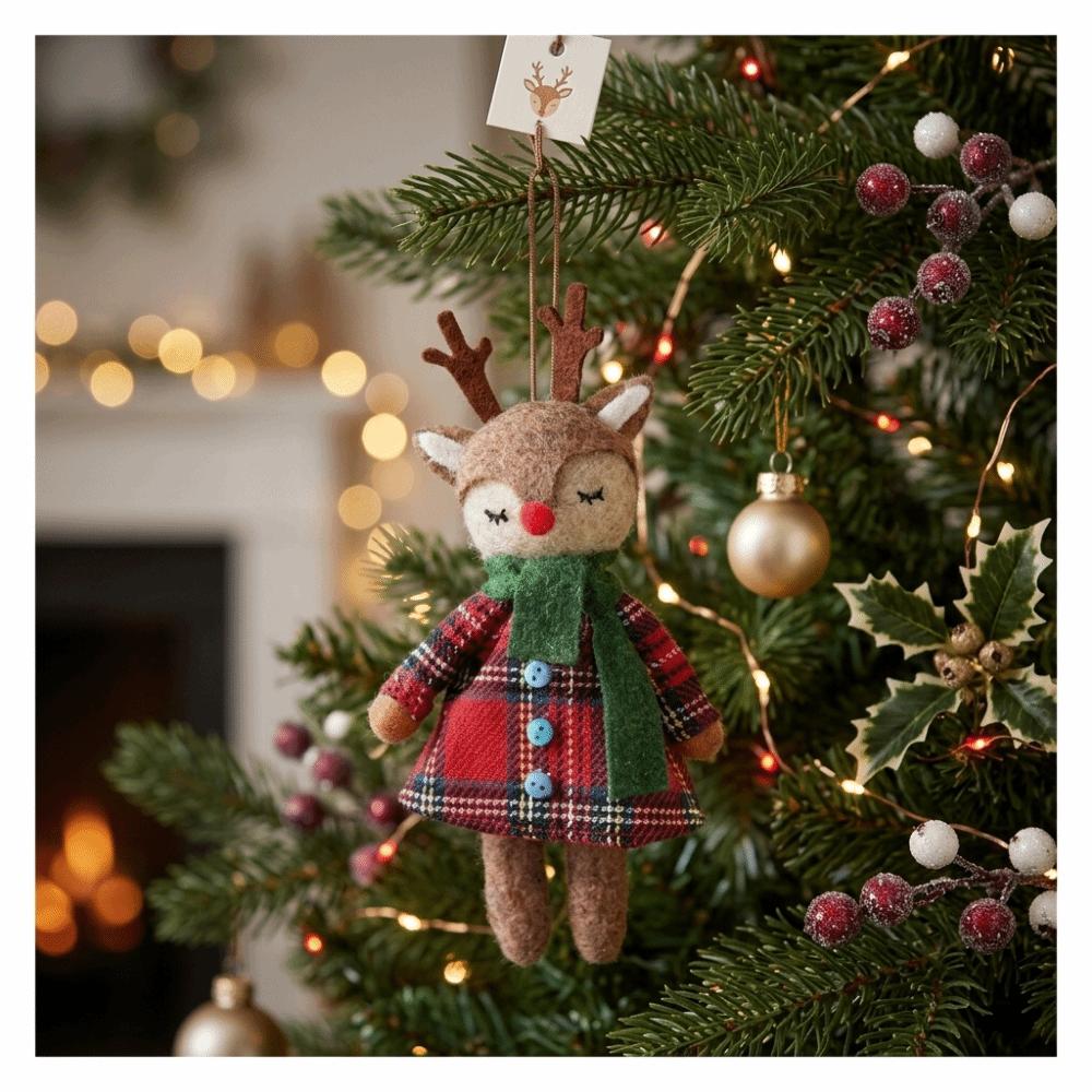 Creative Christmas Tree Decorations Durable Christmas Tree Hanging Pendant Craft Ornament