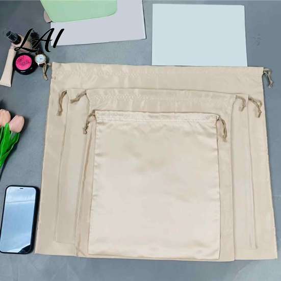 Wear Resistant Travel Organizer Drawstring Storage Bag for Handbags Durable 600D Oxford Cloth Reusable Fabric Case Dustproof Organizer Large